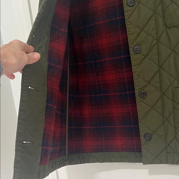 Roots Women’s Green Quilted Shirt Jacket - Picture 3 of 4